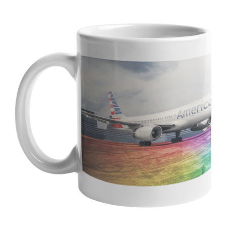 Pride AA Livery Rainbow Road Coffee Mug