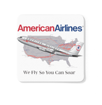 We Fly So You Can Soar - AA -  Square Coaster