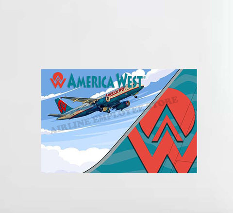 America West Livery Design Decal Stickers