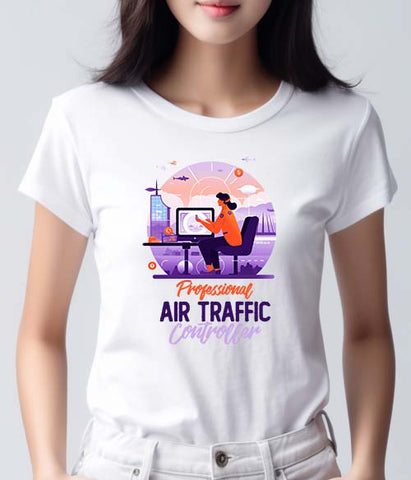 Professional Air Traffic Controller Lightweight Unisex T-shirt