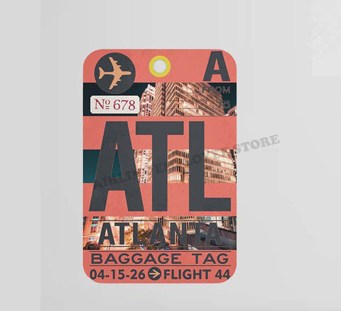 Beijing China Luggage Tag Design Decal Stickers