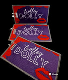 Trolley Dolly - Embroidered Bag Tag