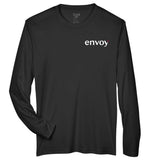 T-shirt manches longues respirant Envoy avec logo côté cœur