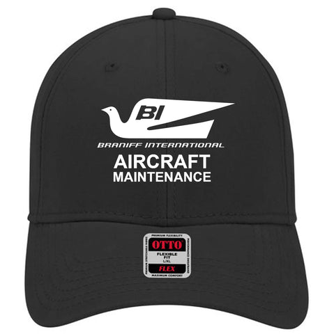 Braniff Aircraft Maintenance Flex Cap