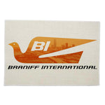 Braniff International City View - Linen Placemats (A SET OF 4)