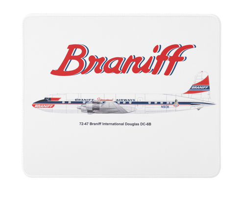 Braniff International Douglas DC-68 Mousepad