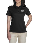 Braniff Aircraft Maintenance Ladies Wicking Polo