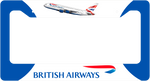 British Airways Livery - License Plate Thick Frame