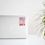 Buenos Aires Skyline Ticket Design Decal Stickers