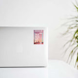 Buenos Aires Skyline Ticket Design Decal Stickers