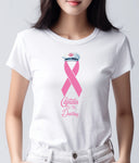 "Captain Of My Destiny" Breast Cancer Awareness Lightweight Unisex T-shirt