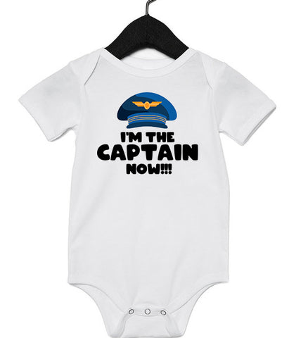 I'm The Captain Now! Infant Bodysuit