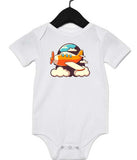 Cartoon Plane Infant Bodysuit