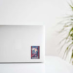 Chicago Skyline Ticket Design Decal Stickers