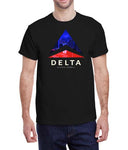 Delta Airlines Logo Orgin City View T-Shirt