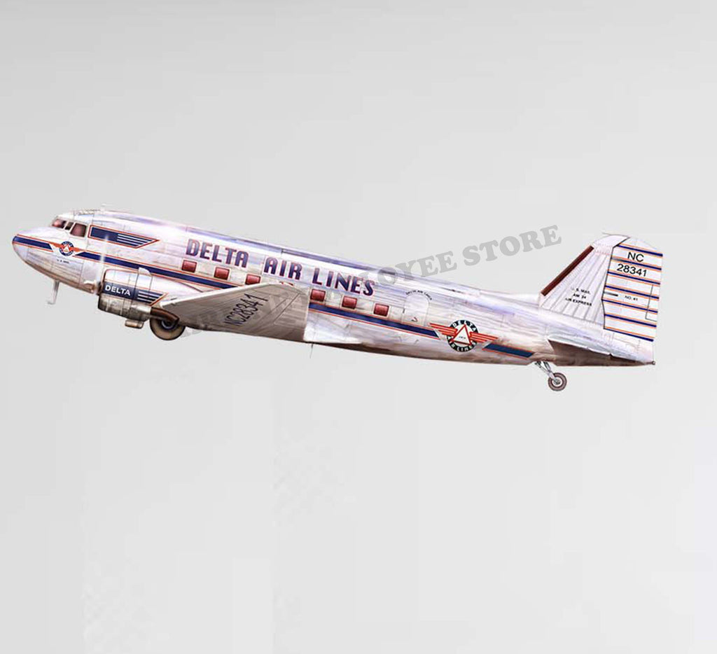 Delta Airlines Flying Delta Livery Decal Stickers – Airline Employee Shop
