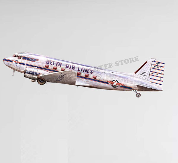 Delta Airlines Flying Delta Livery Decal Stickers – Airline Employee Shop