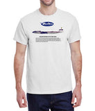 Delta Golden Crown DC-7B (1954-1959) Historical T-Shirt