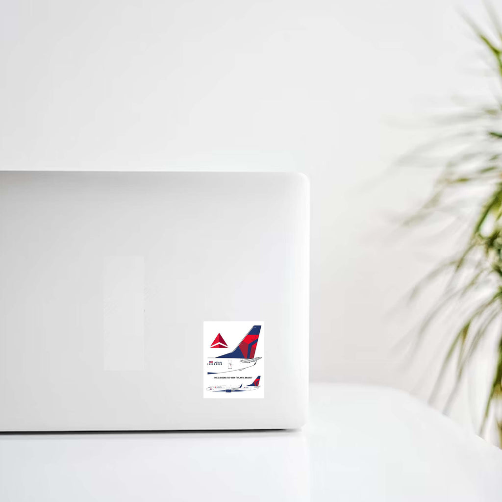 Delta Livery Tails Decal Stickers – Airline Employee Shop