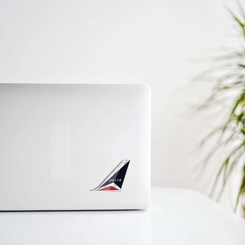 Delta Airlines Dark-nose Tail Decal Stickers – Airline Employee Shop
