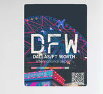 DFW Texas State Fair Ticket Design Decal Stickers