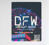 DFW Texas State Fair Ticket Design Decal Stickers