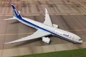 All Nippon Airways 787-9 "Inspiration of Japan" Livery 1:400 scale Reg#rJA787A made by Phoenix Models
