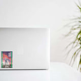 Dubai Skyline Ticket Design Decal Stickers
