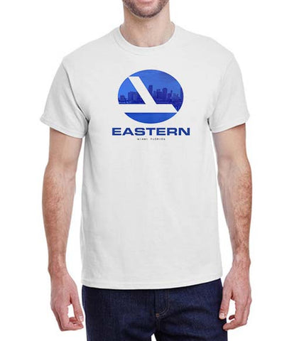 Eastern Airlines Logo Orgin City View T-Shirt