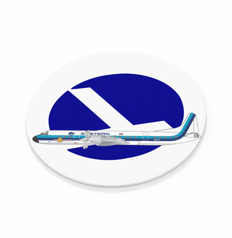 Eastern Airlines Logo w/ Livery  -  Round Coaster