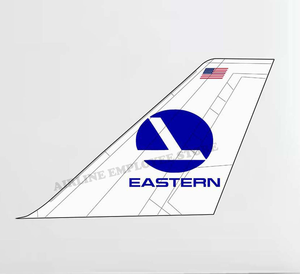 Eastern Airlines 747 Tail Decal Stickers – Airline Employee Shop