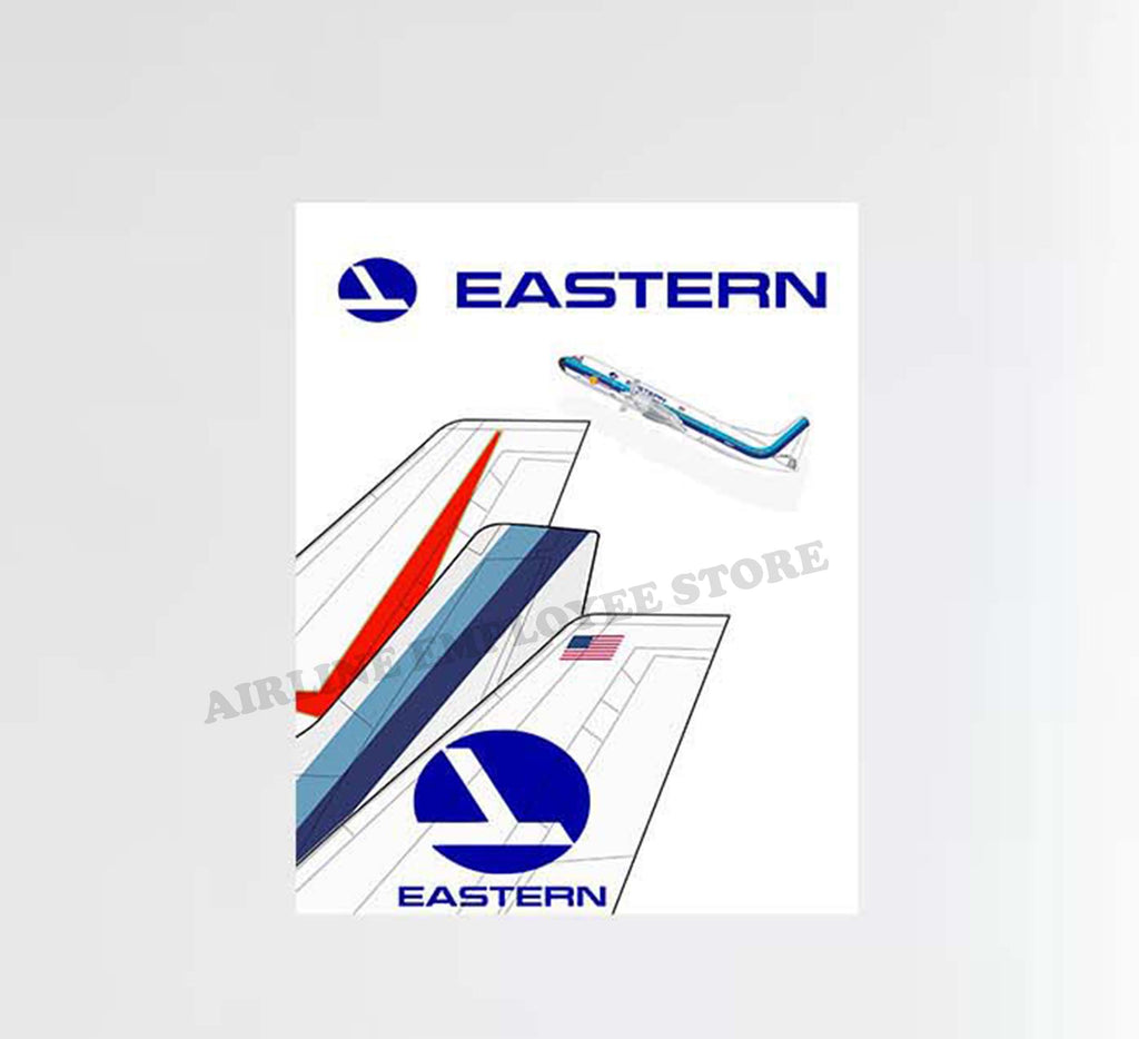 Eastern Livery Tails Decal Stickers – Airline Employee Shop