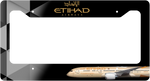 Etihad Airlines Colors - License Plate Thick Frame