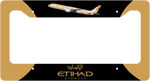 Etihad Airlines Livery - License Plate Thick Frame