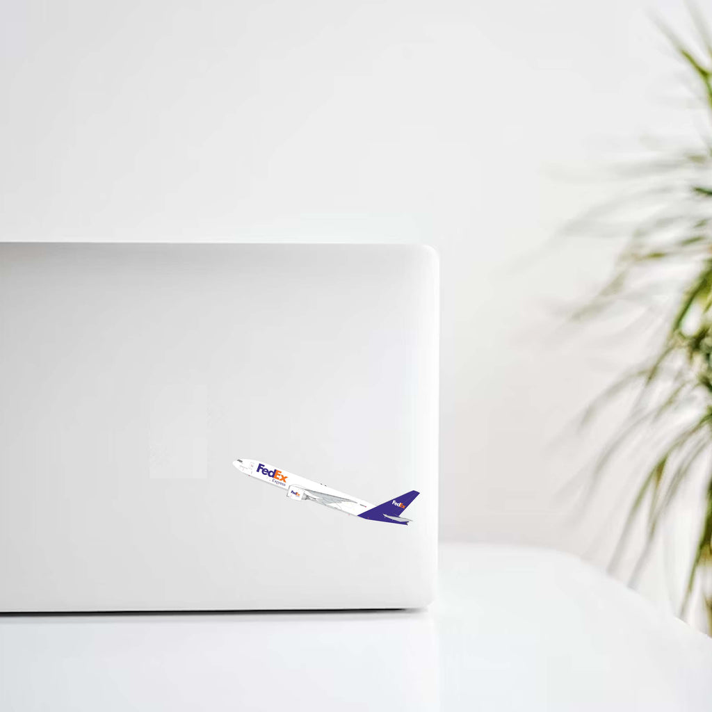 Fedex Vision Sticker FedEx Livery Plane Decal Stickers – Airline Employee Shop