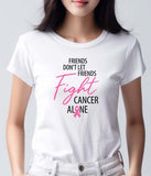 Fight Cancer Breast Cancer Awareness Lightweight Unisex T-shirt