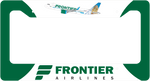 Frontier Airlines Livery - License Plate Thick Frame