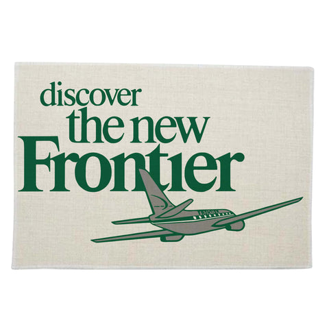 Discover The New Frontier - Linen Placemats (A SET OF 4)