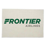 Frontier Airline Logo - Linen Placemats (A SET OF 4)