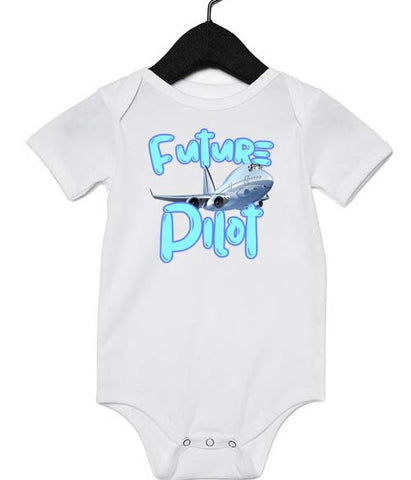 Future Pilot Plane Infant Bodysuit