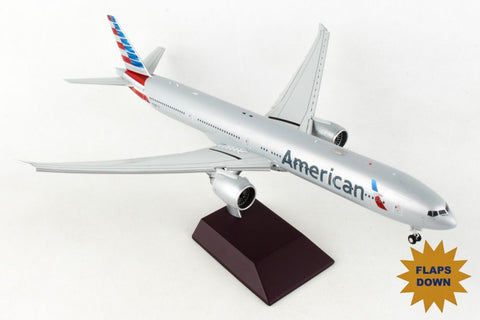 American Airlines 777-300ER Flaps Down Gemini - 1:200