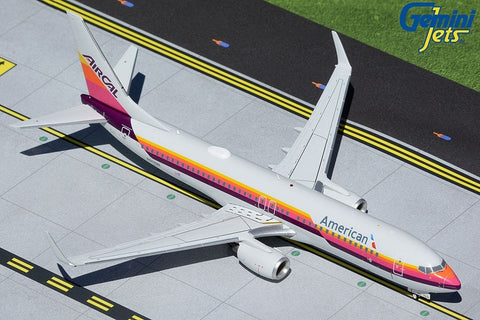 American Airlines 737-800 Air Cal Livery Gemini Jets 1:200 Scale Reg#N917NN