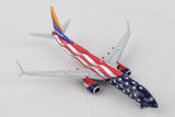 Southwest Airlines B737-800 Freedom One Livery Gemini 1:400 scale Reg#N500WR