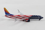 Southwest Airlines B737-800 Freedom One Livery Gemini 1:400 scale Reg#N500WR