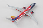 Southwest Airlines B737-800 Freedom One Livery Gemini 1:400 scale Reg#N500WR