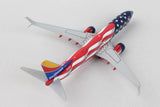 Southwest Airlines B737-800 Freedom One Livery Gemini 1:400 scale Reg#N500WR