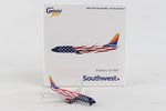 Southwest Airlines B737-800 Freedom One Livery Gemini 1:400 scale Reg#N500WR