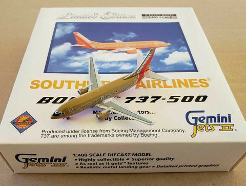 Southwest Airlines 737-500 Gold N504SW Gemini 1:400