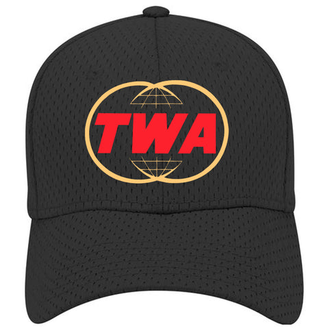 TWA Globe Logo Mesh Cap