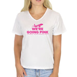 We're Going Pink Breast Cancer Awareness Lightweight Unisex T-shirt